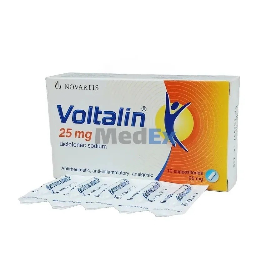 VOLTALIN 25mg suppository