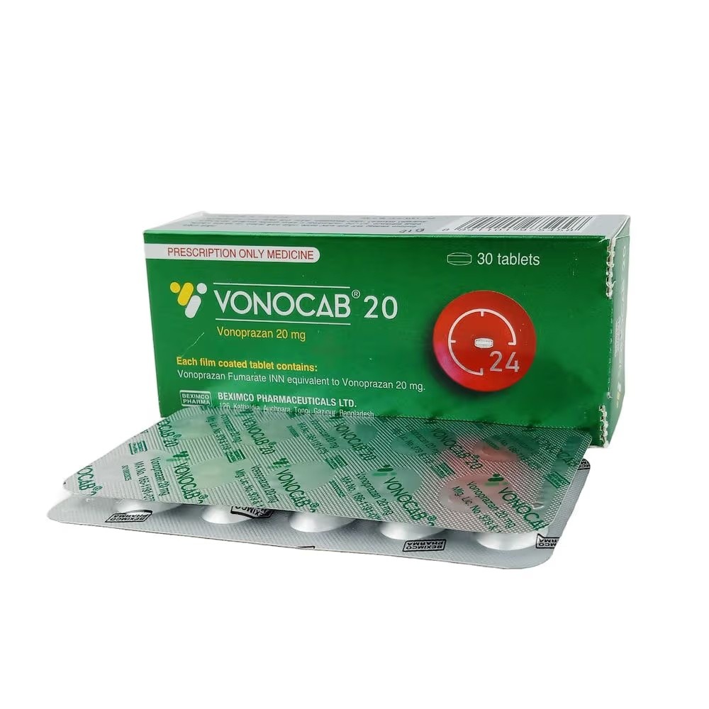 VONOCAB 20 mg TABLET