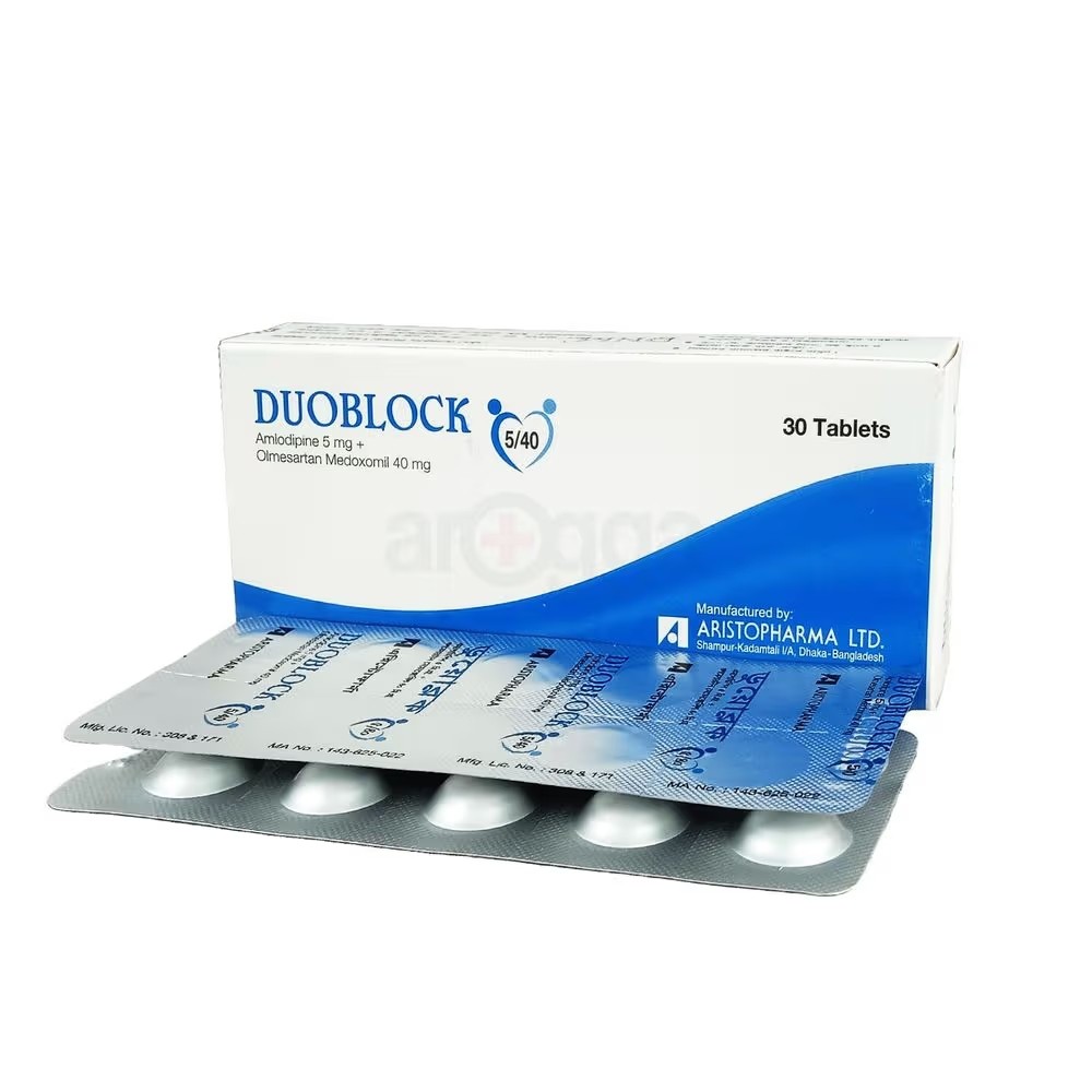 DUOBLOCK 5MG+40MG TABLET