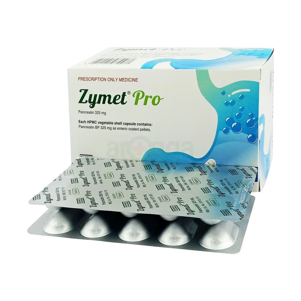 ZYMET PRO 325 mg CAPSULE