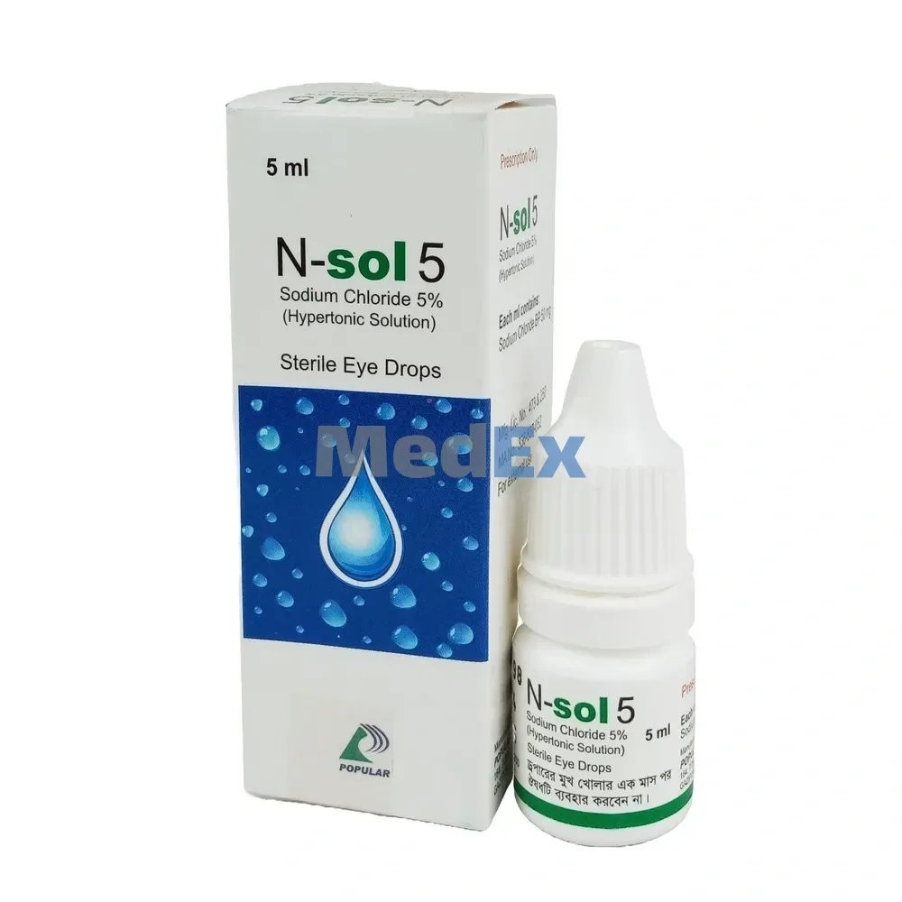 N-SOL-5 5% EYE DROP 5ML