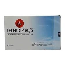 Telmidip 5mg+80mg Tablet