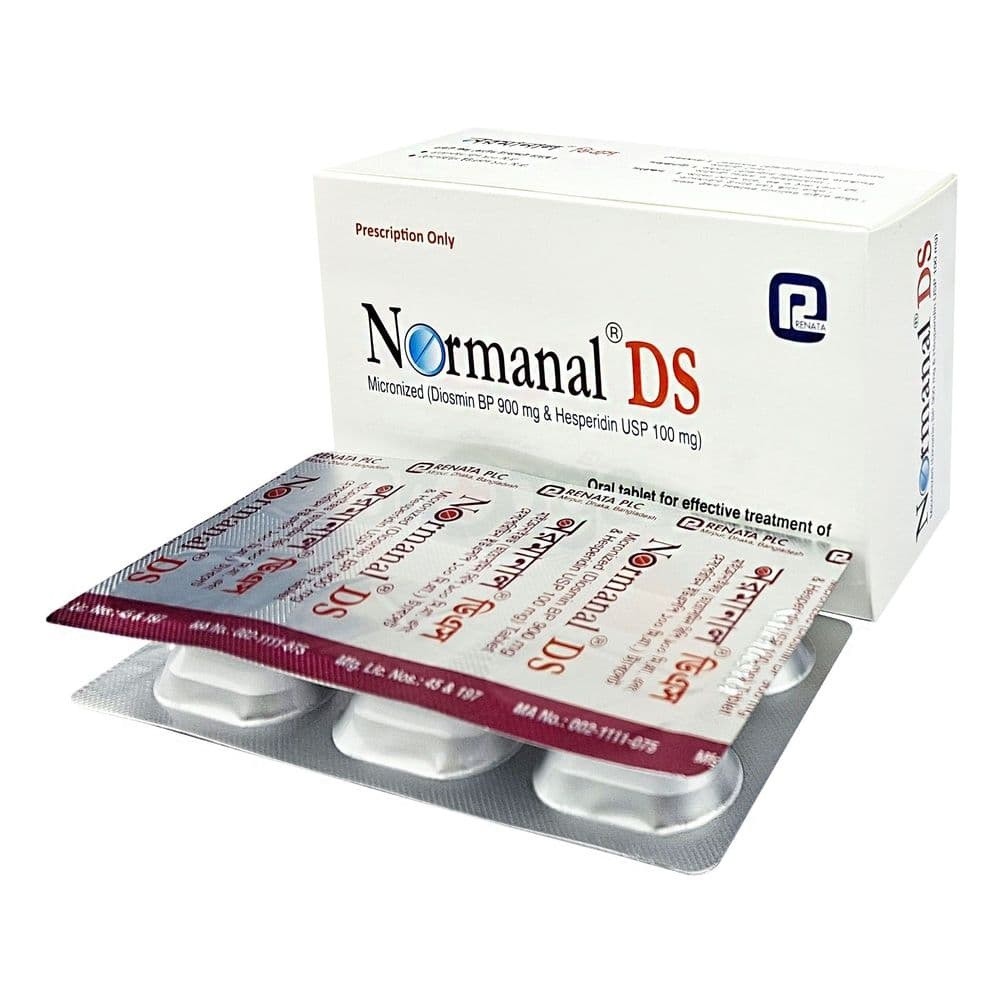 NORMANAL DS 900 mg+100 mg Tablet
